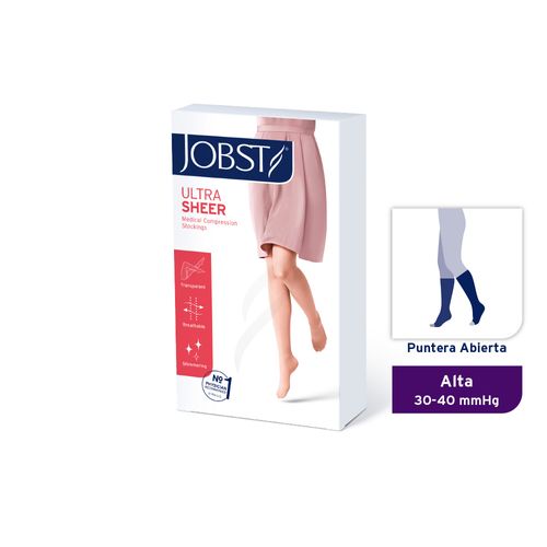 JOBST® ULTRASHEER Compresión Alta Rodilla